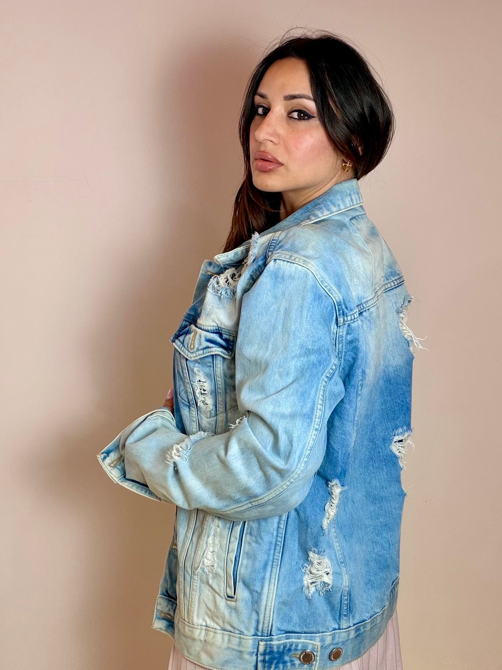 Giubbotto in Denim vintage