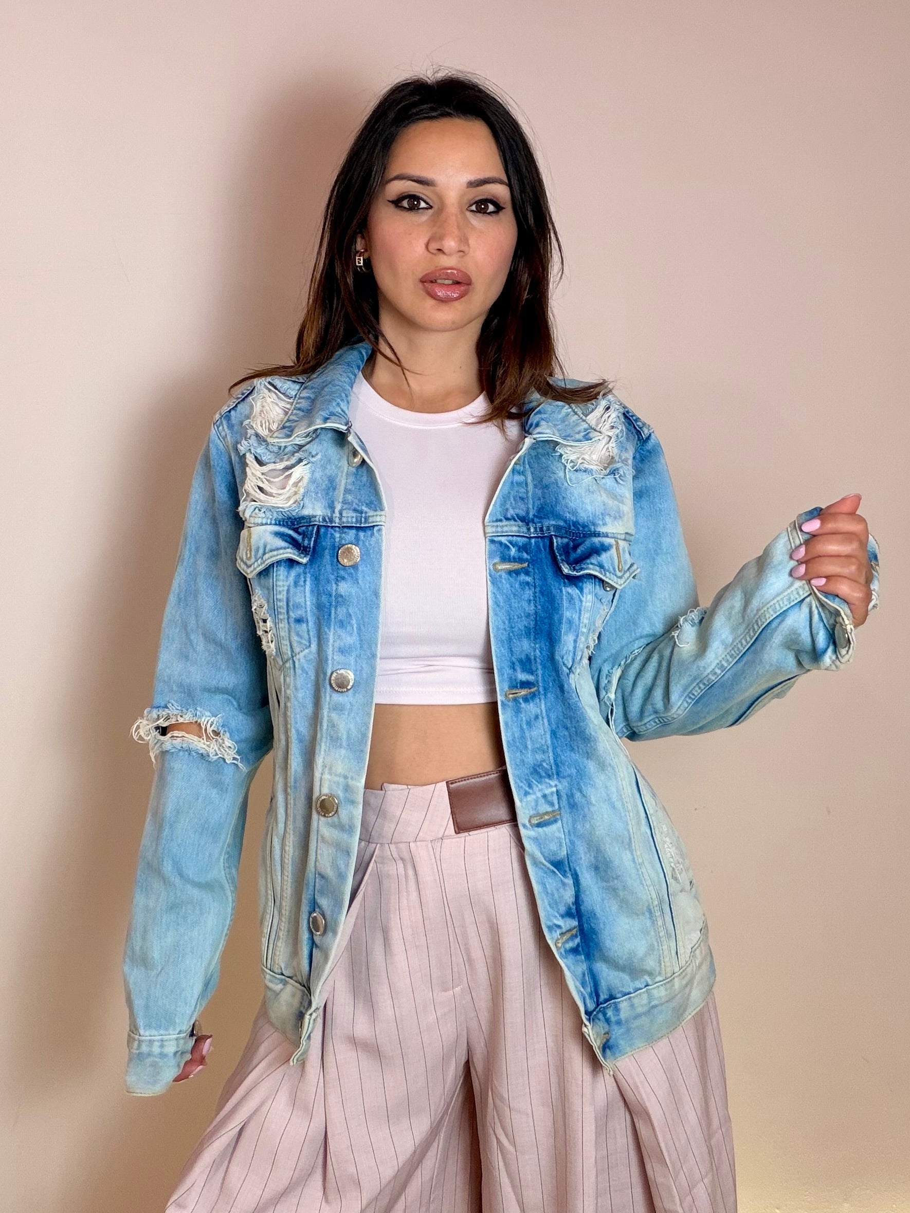 Giubbotto in Denim vintage